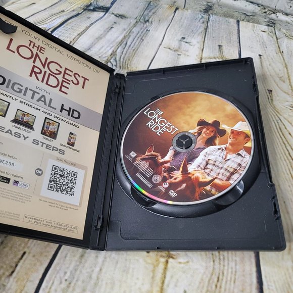 The Longest Ride DVD Digital HD Britt Robertson Scott Eastwood - Picture 2 of 3